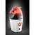 Russell Hobbs popcorn maker, white and red, side view