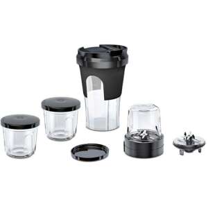 Bosch MUZ45XTM1 5-in-1 Multi-Purpose Chopper Accessory Set for Kitchen Machines - Hand Chopper