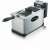 Severin FR2431 3L Deep Fryer, stainless steel, with removable lid and window