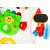 M-Toys Baby Walker Activity Center Details: Trumpet and Drawing Board