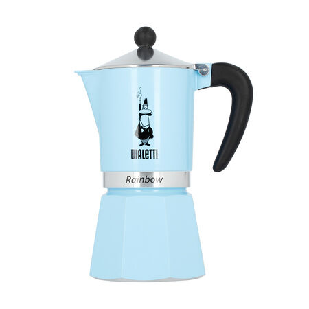 Bialetti Moka Rainbow blue, pojemność: 3 filiżanki