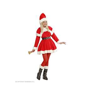 LUXUS MISS SANTA KOSTÜM FÜR DAMEN Gröse: M 15492 69713900 - Costume de Moș Crăciun