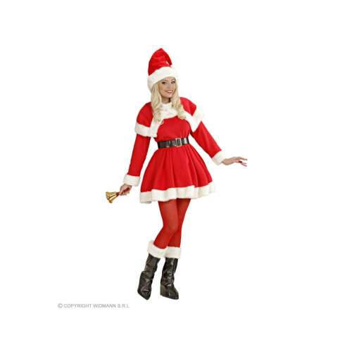 Mikulás Jelmez Női - Luxus - M