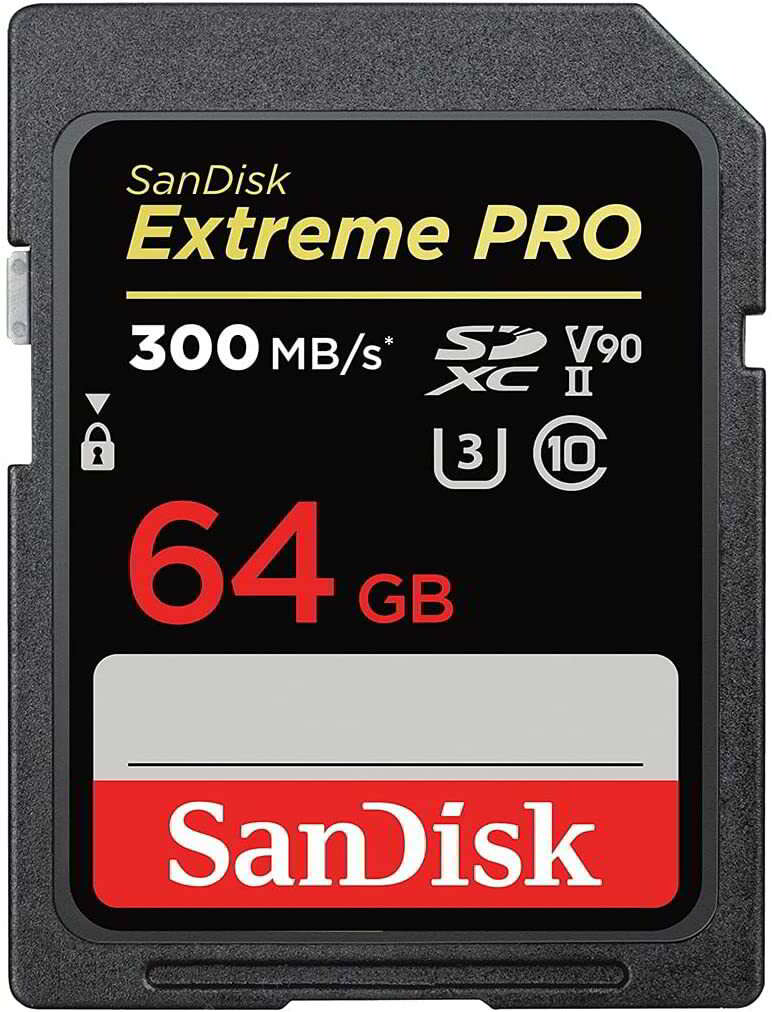 Sandisk 64gb extreme pro sdxc uhs-ii cl10 memóriakártya