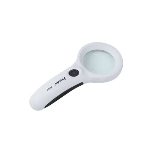 ProsKit MA-019 Illuminated Handheld Magnifier, 8 Diopter