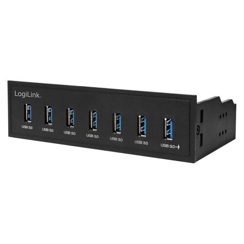 LogiLink UA0342 7-portowy hub USB 3.0 do zatoki 5,25 cala