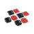 Hama GoPro Adhesive Mount Set, 2 flat and 2 curved mounts with 3M adhesive