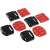 Hama GoPro Adhesive Mount Set, 2 flat and 2 curved mounts with 3M adhesive