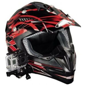 GoPro mounted on helmet using Hama side mount - Photography, Video & Optic