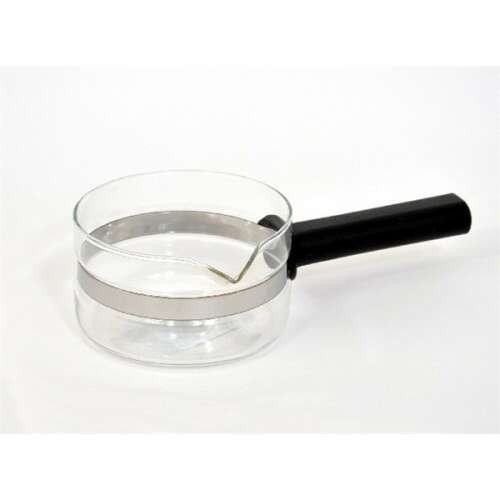 Kalnet 611007 glass coffee pot with black handle