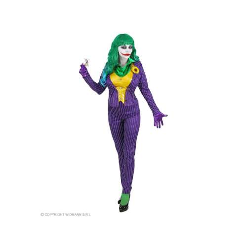 Női Joker Kosztüm - Lila Csíkos - S méret 80420940