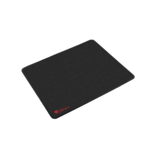 Natec NPG-0658 M12 Gaming Egérpad - M, fekete egérpad piros logóval