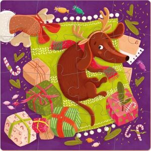 Dodo: Puzzle Darček pre psíka - 16 dielov 143125233 - Puzzle