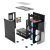 Exploded view of Savio Raptor X1 ARGB Gaming PC Case components