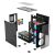 Exploded view of Savio Raptor X1 ARGB Gaming PC Case components