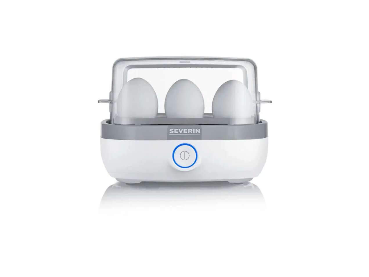 Fierbator 6 oua, Severin, S3164, 420 W, alb