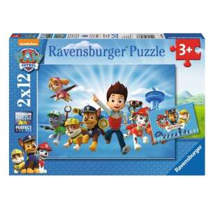 Ravensburger Puzzle - Paw Patrol (2 x 12) 69718104 Puzzle - Mesehős