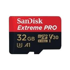 Sandisk 32GB Extreme Pro microSDHC UHS-I U3 memóriakártya + Adapter 69718583 