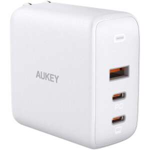Aukey Omnia Mix3 90W USB-C hálózati töltő 3 porttal - Aukey
