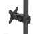 Neomounts FPMA-D700DV podwójny uchwyt do monitora na biurko, czarny, zbliżenie na ramię