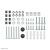 Mounting hardware for NewStar LFD-W2000 TV Wall Mount