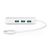 Digitus DA-70250-1 Weißer USB 3.0 Hub mit 3 Ports