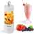 Pepita portable blender with smoothie and fruits, white