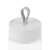 Top view of Pepita portable blender lid with handle, white