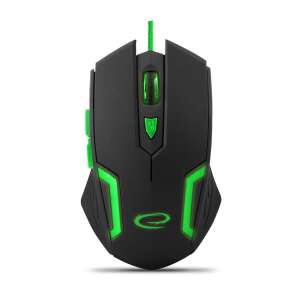 Mouse gaming Esperanza FIGHTER MX205, Negru/Verde - Esperanza Mouse