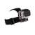 Hama 4359 GoPro Head Strap with GoPro camera attached, black, for action cameras, helmet mount, head mount, adjustable, comfortable, secure, GoPro compatible