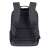 Batoh na notebook RivaCase Narita 15.6", Čierna, Zadný pohľad