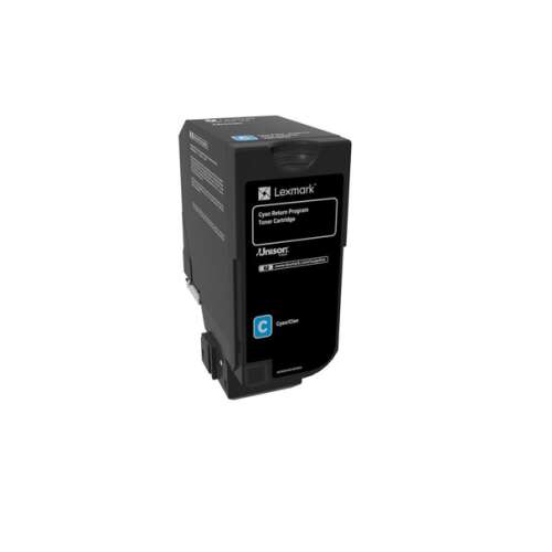 Lexmark CS720, CS725, CX725 cartuș toner cyan (74C20C0) (74C20C0)