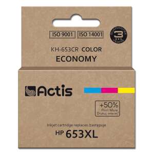 Actis HP 653XL 3YM74AE Tri-color Tintapatron - Actis