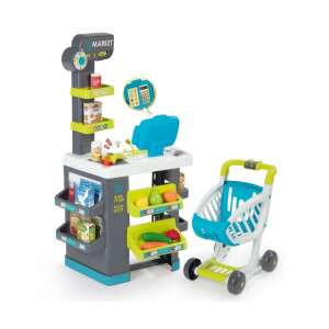 Moderný supermarket Smoby s nákupným vozíkom a pokladňou