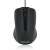 Modecom M9 optical mouse, black, front view