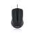 Modecom M9 optical mouse, black, front view