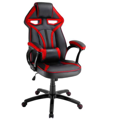 SBS Extreme X2 Gamer szék nyak- és derékpárnával #fekete-piros