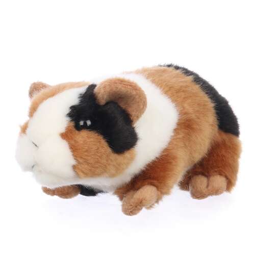 Borisz plüss tengerimalac, 16cm, barna, fehér, fekete - Játék