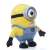 Carl a minion plüssfigura a Gru 3-ból, 23cm magas, oldalnézet