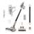 Dreame VPV20A U10 cordless stick vacuum cleaner, white and black, parts and accessories