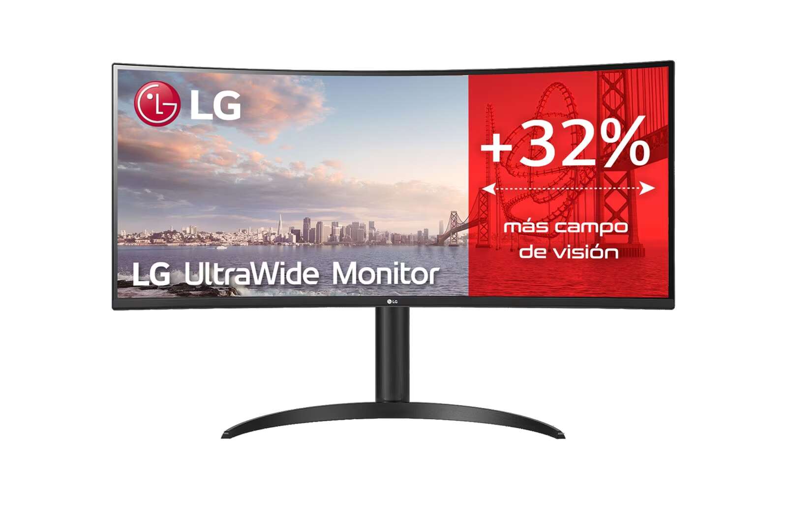 Lg 34" 34wp75cp-b ultrawide ívelt monitor