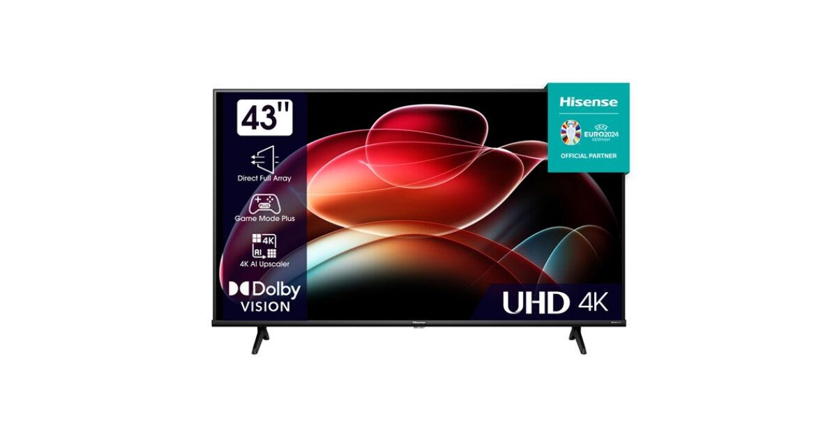 Hisense 43 A6K 4K Smart TV | Pepita.com