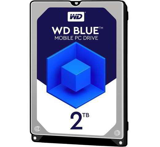 Western digital 2tb blue sata3 2.5" notebook hdd