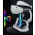 iPega PlayStation VR2 Charging Station with RGB Lighting, white
