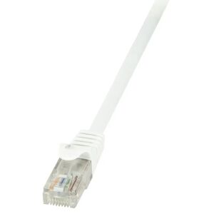 LogiLink EconLine CAT6 1.5m white patch cable with RJ45 connector - Cable