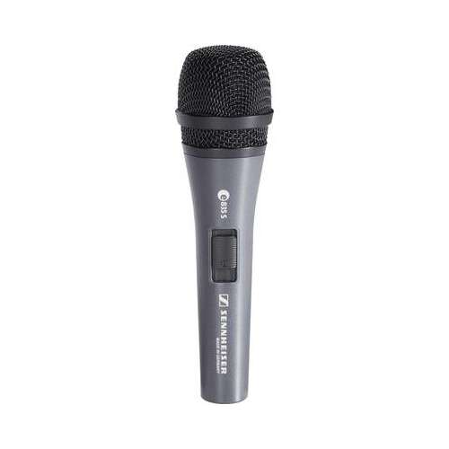 Sennheiser E 835-S - vokalni, dinamički, kardioidni mikrofon s on-off prekidačem 88842045