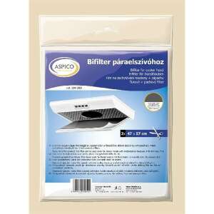 Aspico 104255 Bifilter do okapu, 2x 47x57 cm, filtr tłuszczowy i węglowy - Akcesoria do okapu kuchennego