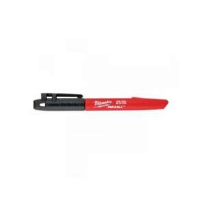 Milwaukee INKZALL permanent marker, black, chisel tip, 1-4.8mm - Marker