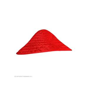 Vietkong szalmakalap - piros 85662268 - Widmann