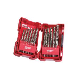 Milwaukee Red Cobalt HSS-G fémfúró készlet, 25 darab, DIN 338 - Szerszám tartozék